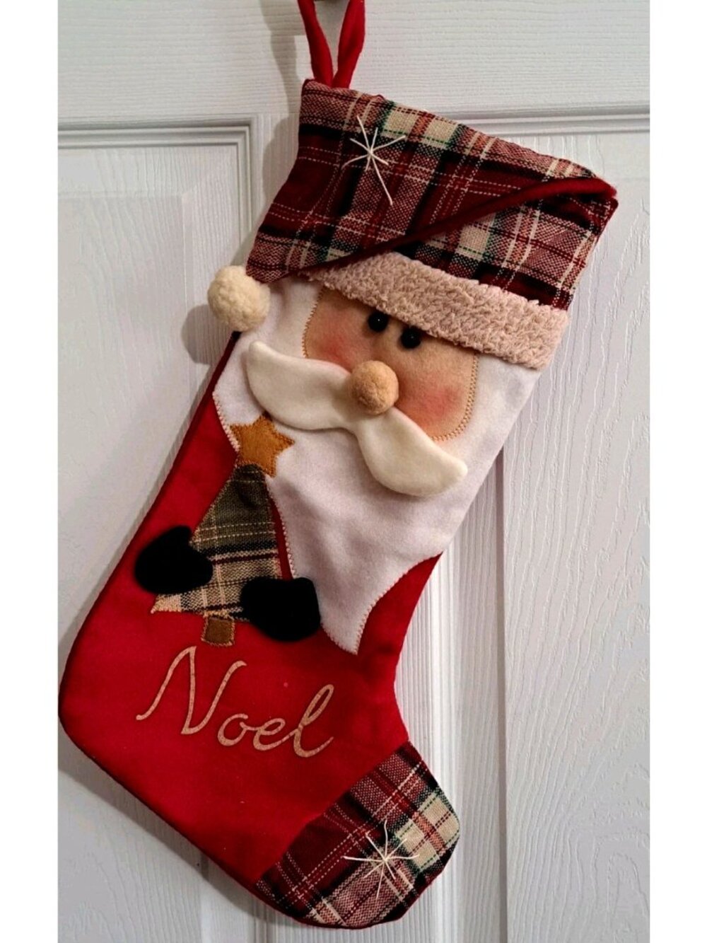 Unbranded Multicolor Christmas Stocking Santa Holiday